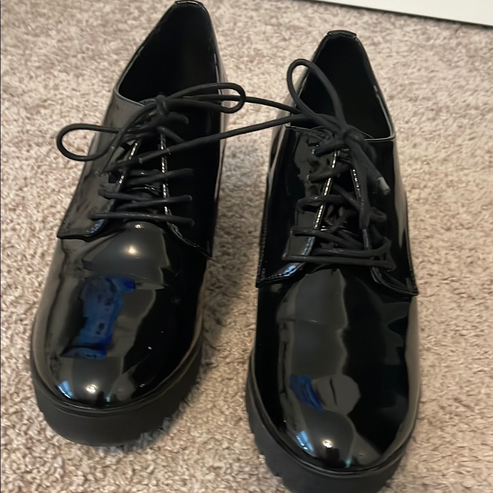 Black Patent Leather Shoes Mix no 6